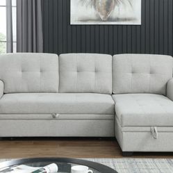 Reversible Sleeper Sectional 