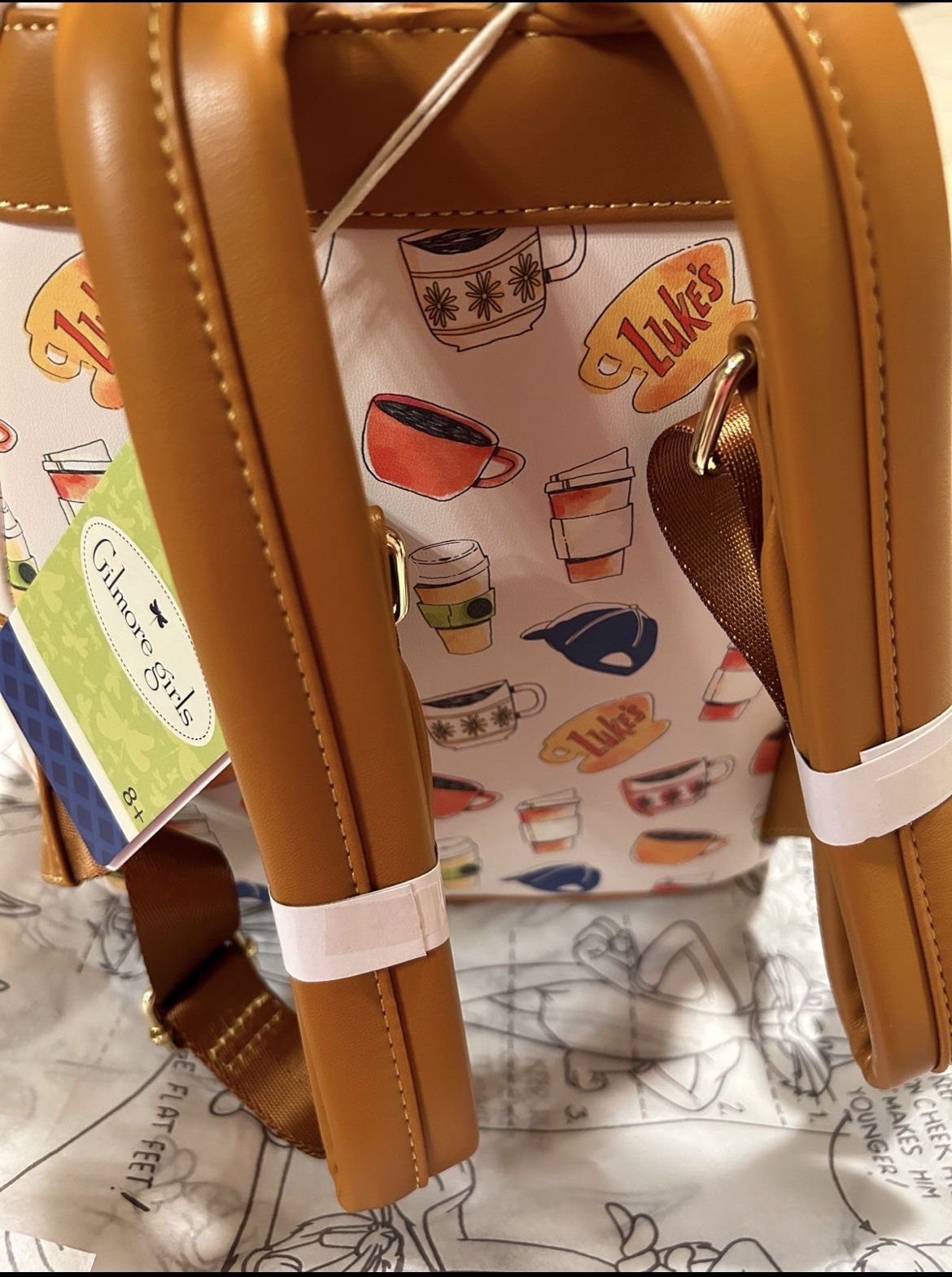 EXCLUSIVE RESTOCK: Loungefly Gilmore Girls Luke's Mini Backpack