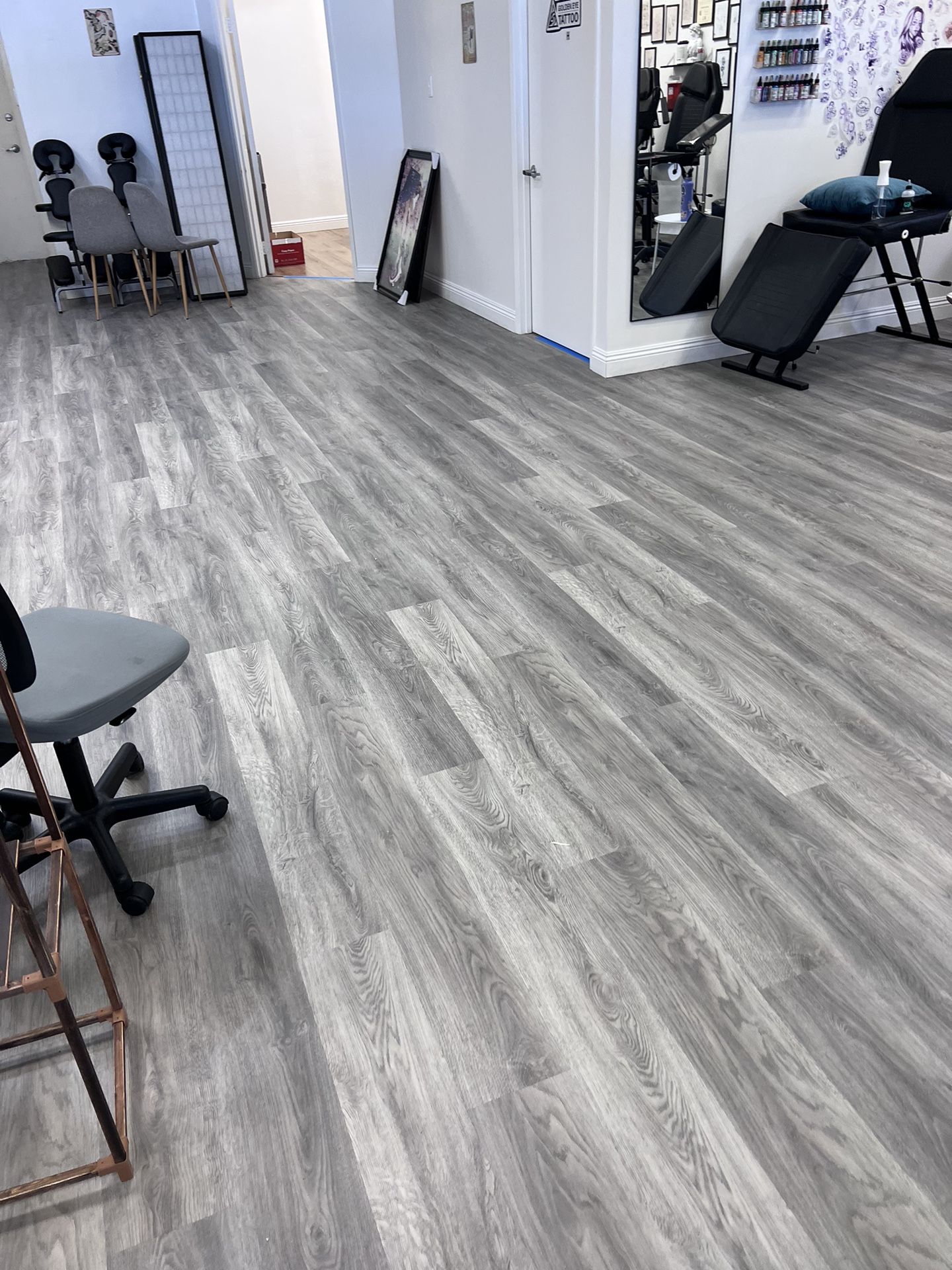 Clearance Tfspc253-f 6.5mm SPC Waterproof Flooring Vinyl Flooring