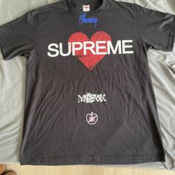 Supreme Announcing Tee Black