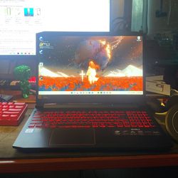 Acer - Nitro 5 15.6" Laptop - Intel Core i5 - 8GB Memory - NVIDIA GeForce GTX 1650 - 256GB SSD - Obsidian Black