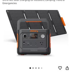 Jackery Solar Generator 240 with Solar Panel
