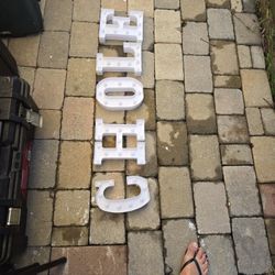Lights Up Letter