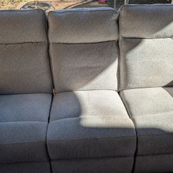 Theater Style Sofa 5 Pieces Seperate Or Three Seater Recliners