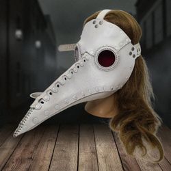 Tom Banwell Leather Schnabel Plague Dr Mask Halloween Costume Cosplay  Steampunk