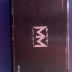 Rare Autotek Car Amplifier 4000W 