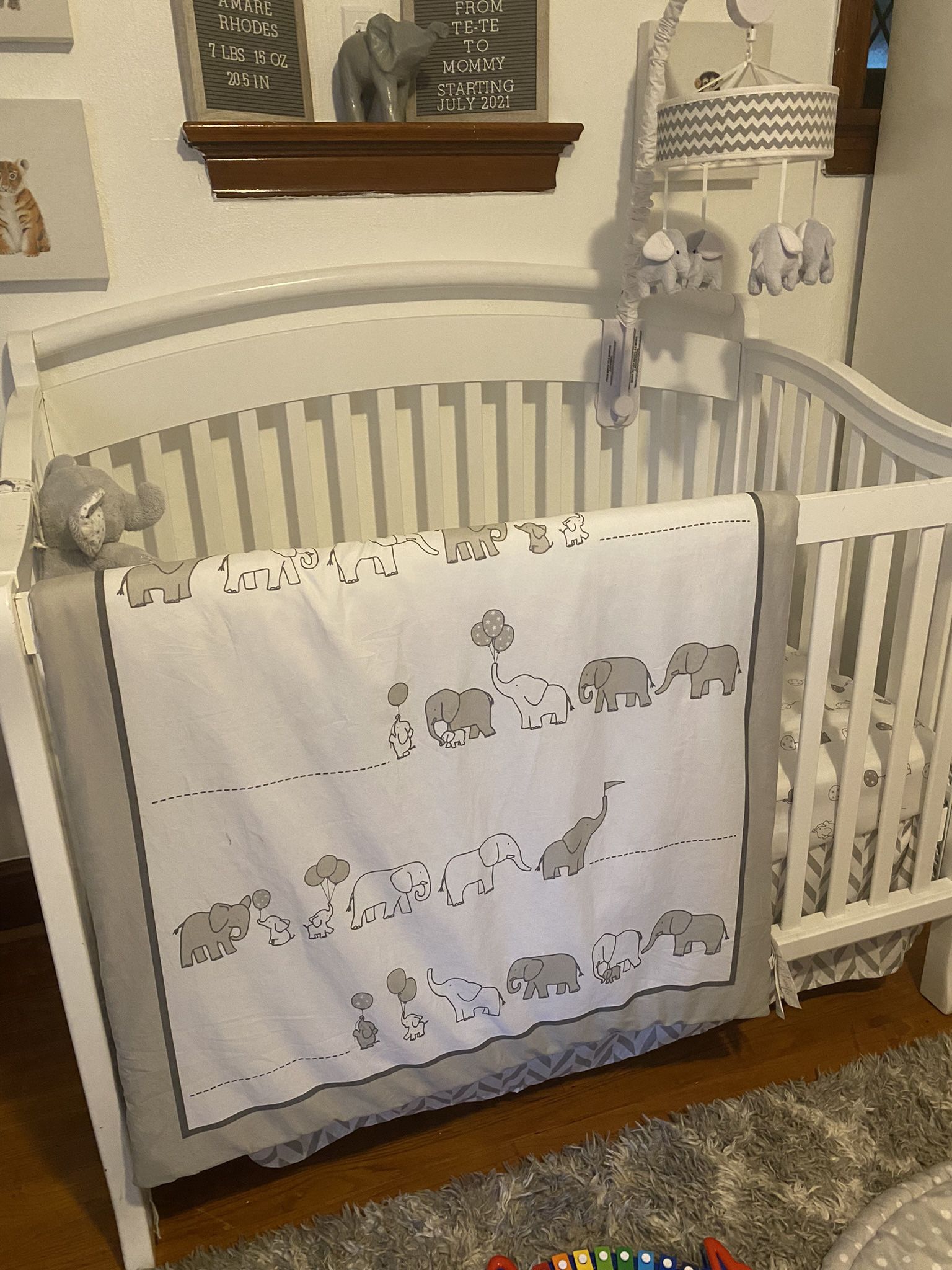 Elephant Baby Bedding Set
