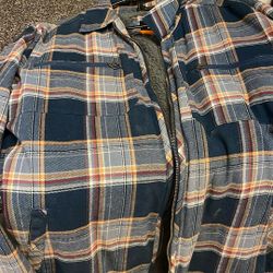 flannel.  by HAWK. PRACTICALLY NEW 