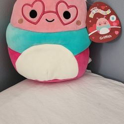 8" Griffith SQUISHMALLOW. NWT