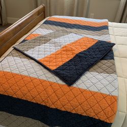Pottery Barn Kids Twin Quilt and Sham