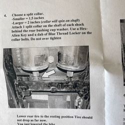 Softail Lowering Kit 