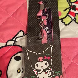 Kuromi Lanyard