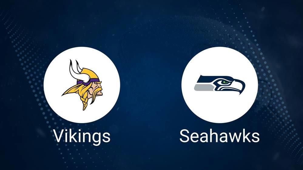 4 Minnesota Vikings Vs Seattle Seahawks 12/22 Game Tickets