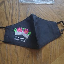 Frida Kahlo Face  Mask Woman.brand New.pick Up In Pasadena 