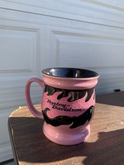 Pink Cute Harley Davidson Mug