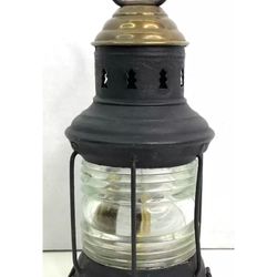 Perko Antique Marine Anchor Lantern With Burner