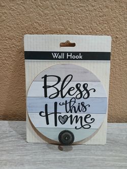 Bless This Home Decorative Wall Hook
