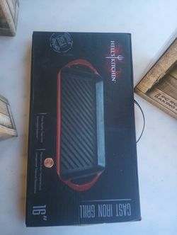 Hell's Kitchen Cast Iron Grill  16'