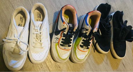 Different types of shoes
