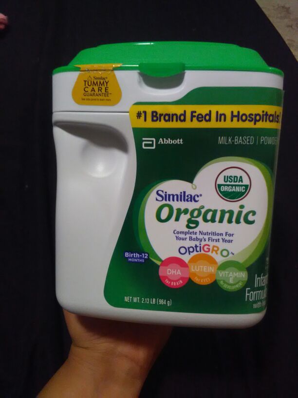 Similac organic 2.13lbs