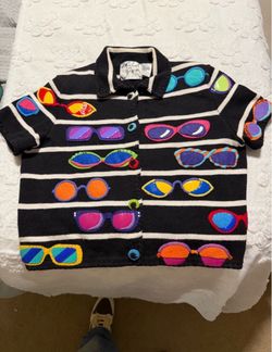 1997 Michael Simon Sunglasses Cardigan