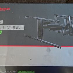 Rocketfish 40 - 75 " full motion tv wall mount Never Used
