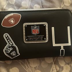 Raiders loungefly wallet