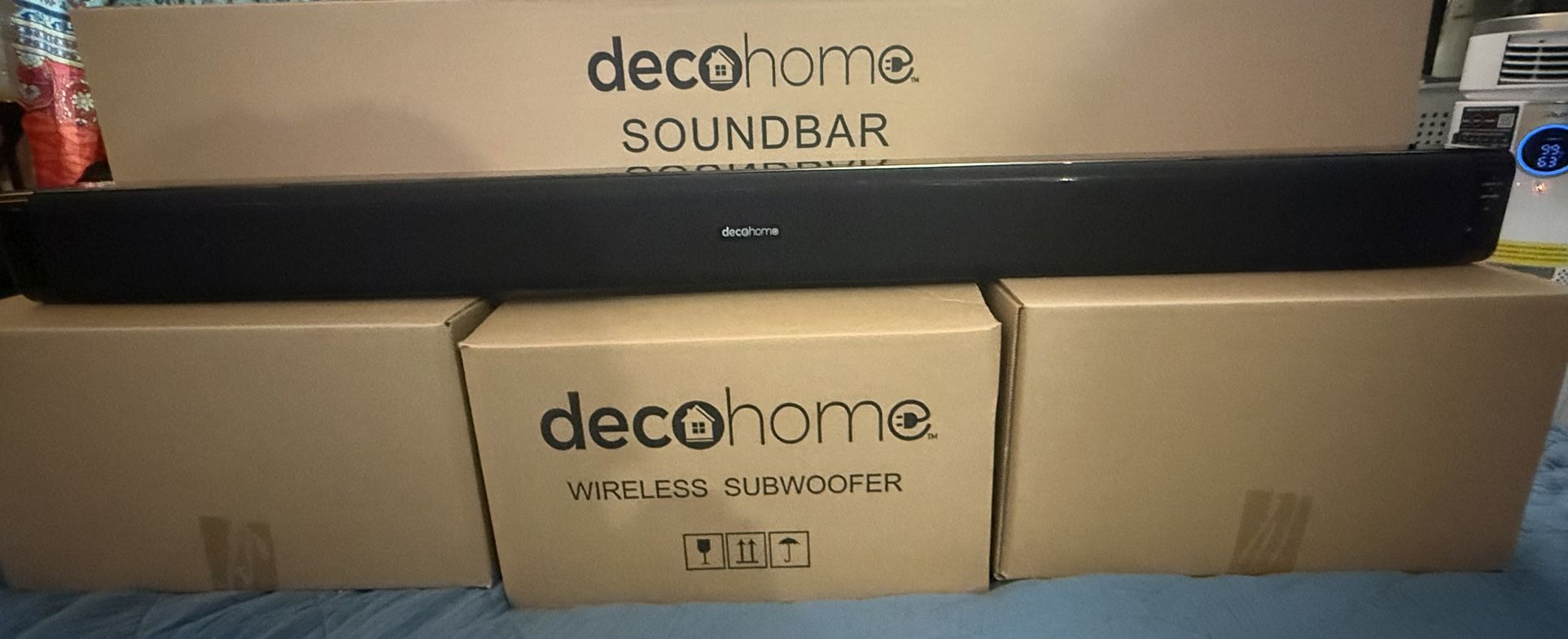DecoHome SoundBar and Subwoofer