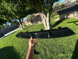 HONDA ACCORD 2018-2020 BLACK FRONT BUMPER LIP