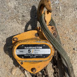 Harrington. 5. Ton Chain Fall