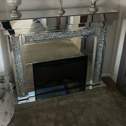 Glass Fireplace 