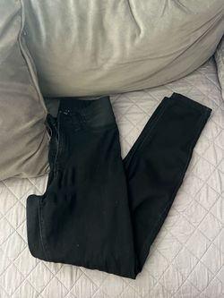 Black maternity pants used