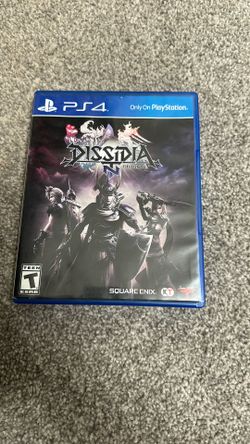 PlayStation 4 Dissidia Final Final Fantasy Video Game 