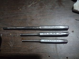 Snap-on Punch Set 3 Pieces USA