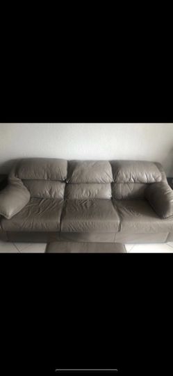 Leather Couch sofa living room