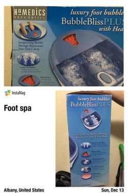 New never used foot bubbler