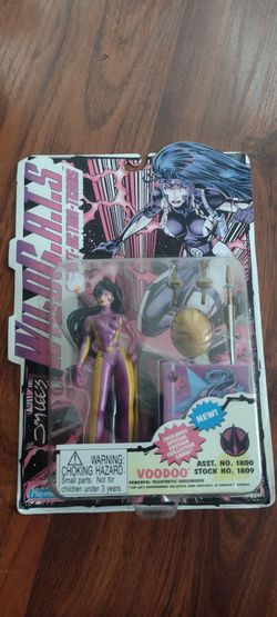 Wildcats voodoo action figure moc yes its available