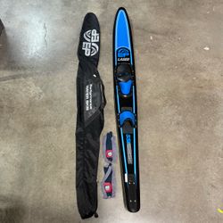 EP Laser SSL Slalom Water Ski with Bag and Gloves