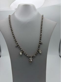 Vintage Rhinestone Choker Necklace 1960’s