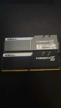 G.skill trident z ddr4 16x or 32x Gbs 3600mhz