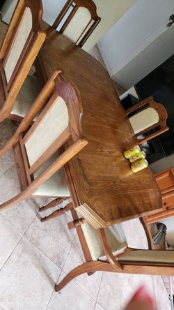 DINING TABLE - REAL WOOD