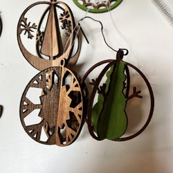 Wooden Christmas Ornaments