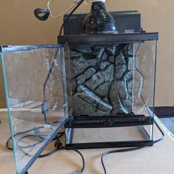 Zilla Front Opening Cage/Glass Cage With Sliding Screen Lid/See Description For Other Items
