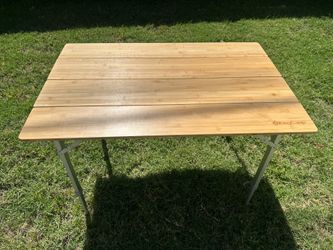 King Camp Folding Table Adjustable Height