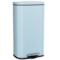 Sky Blue 8Gl Trash Can 