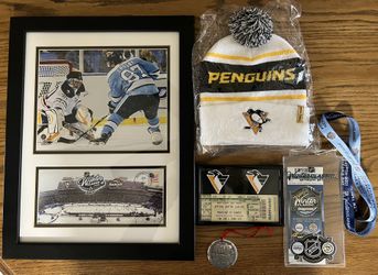 Vintage Winter classic tickets stubs Pittsburgh Penguins package