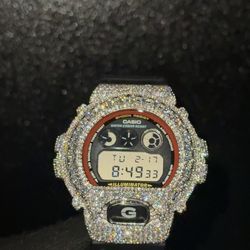 VVS MOISSANITE DIAMOND G SHOCK