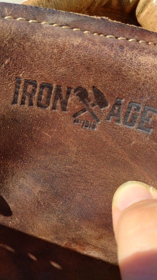 Iron Age Genuine Leather Work Boots