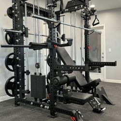 NEW SQUAT RACK SMITH MACHINE EXERCISE MACHINE - FREE DELIVERY/ INSTALL 
