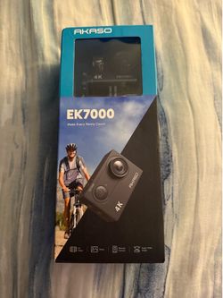 AKASO EK7000 4K30FPS 20MP WiFi Action Camera with EIS Ultra HD 131FT Waterproof Underwater Camera Remote Control 4X Zoom Support External Microphone B